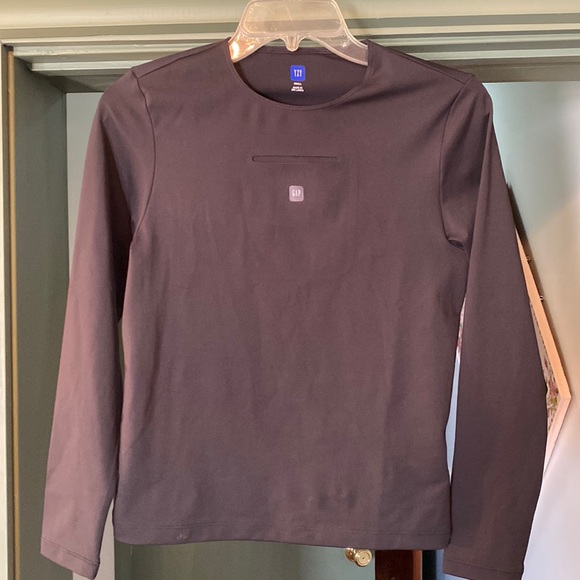 Gap Yeezy Black Long Sleeve Top